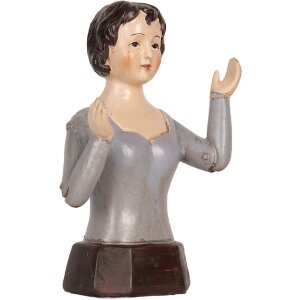 Clayre & Eef 6PR5554 Decoratieve Buste Vrouw 12x9x20...