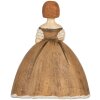 Clayre & Eef 6PR5558 Sieradenkist Vrouw 16x11x20 cm Bruin-Beige