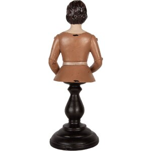 Clayre & Eef 6PR5561 Decoratie Vrouw Beige Bruin 16x15x40 cm