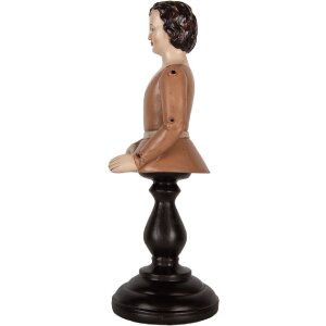 Clayre & Eef 6PR5561 Decoratie Vrouw Beige Bruin 16x15x40 cm