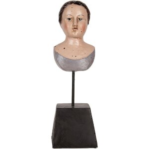 Clayre & Eef 6PR5564 Decoratie Buste Vrouw 11x11x34...