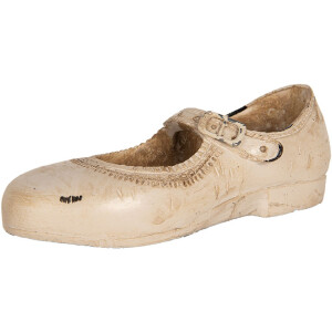 Clayre & Eef 6PR5571 Decoratieschoen 15x6x5 cm Beige