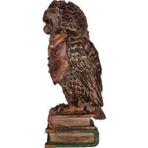 Clayre & Eef 6PR5579 Spaarvarken Uil 16x15x35 cm
