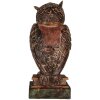 Clayre & Eef 6PR5579 Spaarvarken Uil 16x15x35 cm