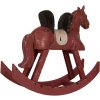 Clayre & Eef 6PR5580 Decoratie Schommelpaard 39x12x33 cm Roze