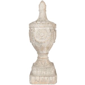 Clayre & Eef 5MG0066 Decoratie Ornament 25x25x75 cm Beige