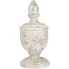 Clayre & Eef 5MG0067 Decoratie Ornament Ø 22x48 cm Beige Grijs