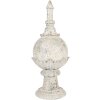 Clayre & Eef 5MG0069 Decoratie Ornament Beige Grijs Ø 24x61 cm