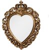Clayre & Eef 62S311 Spiegel 23x3x30 cm Goudkleurig