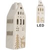 Clayre & Eef 6CE2175L Decoratie Huis met LED 9x7x24 cm