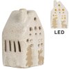 Clayre & Eef 6CE2175S Decoratiehuis met LED 6x5x10 cm
