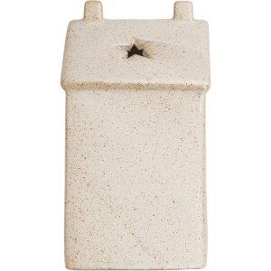 Clayre & Eef 6CE2176L Decoratie Huis met LED 10x9x18 cm