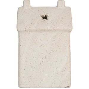 Clayre & Eef 6CE2176M Decoratie Huis met LED 9x7x15 cm