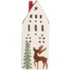 Clayre & Eef 6CE2177L Decoratie Huis met LED 7x6x19 cm
