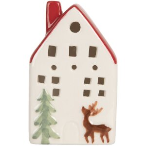 Clayre & Eef 6CE2177M Decoratie Huis met LED 6x5x10...