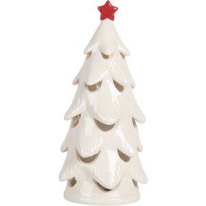 Clayre & Eef 6CE2178S Decoratieve Kerstboom met LED Ø 9x19 cm