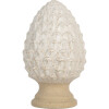 Clayre & Eef 6CE2179 Decoratieve Dennenappel Beige 9x15 cm