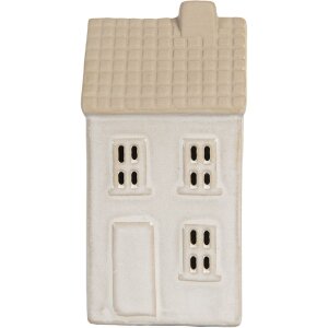 Clayre & Eef 6CE2181 Decoratie Huis met LED 6x5x11 cm