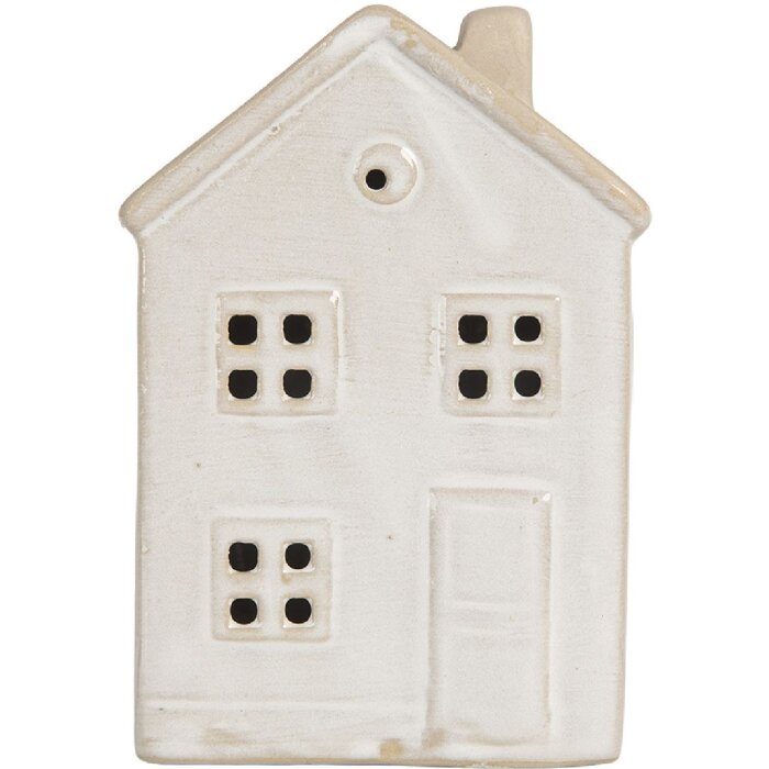 Clayre & Eef 6CE2182 Decoratie Huis met LED 8x5x12 cm