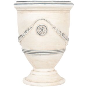 Clayre & Eef 6MG0121 Decoratieve bloempot Beige Grijs...