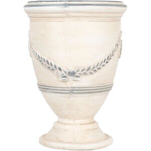 Clayre & Eef 6MG0121 Decoratieve bloempot Beige Grijs...