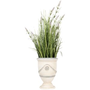 Clayre & Eef 6MG0121 Decoratieve bloempot Beige Grijs Ø 23x31 cm