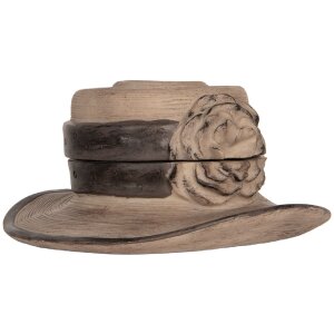 Clayre & Eef 6PR5545 Sieradenkist Hut Ø 22x11 cm