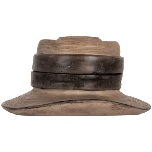 Clayre & Eef 6PR5545 Sieradenkist Hut Ø 22x11 cm