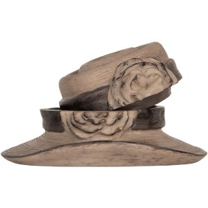 Clayre & Eef 6PR5545 Sieradenkist Hut Ø 22x11 cm