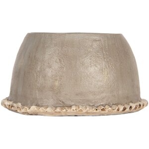 Clayre & Eef 6PR5547 Decoratie Vrouw 19x16x22 cm Beige/Grijs