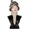 Clayre & Eef 6PR5549 Decoratieve Buste Vrouw 27x21x48 cm Beige/Bruin
