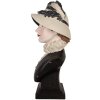 Clayre & Eef 6PR5549 Decoratieve Buste Vrouw 27x21x48 cm Beige/Bruin