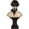 Clayre & Eef 6PR5550 Decoratie Buste Vrouw 18x12x31 cm Beige/Bruin