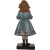 Clayre & Eef 6PR5551 Decoratie Vrouw 15x14x31 cm Beige Blauw
