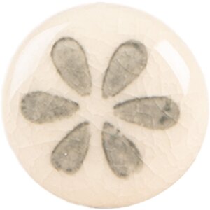 Clayre & Eef 66275G Deurknoop Keramiek Ø 3x3...