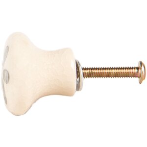 Clayre & Eef 66275G Deurknoop Keramiek Ø 3x3...