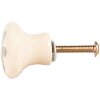 Clayre & Eef 66275G Deurknoop Keramiek Ø 3x3 cm H3 cm