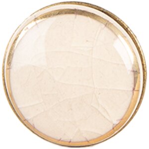 Clayre & Eef 66281W Deurknoop Beige Goudkleurig 3x3...