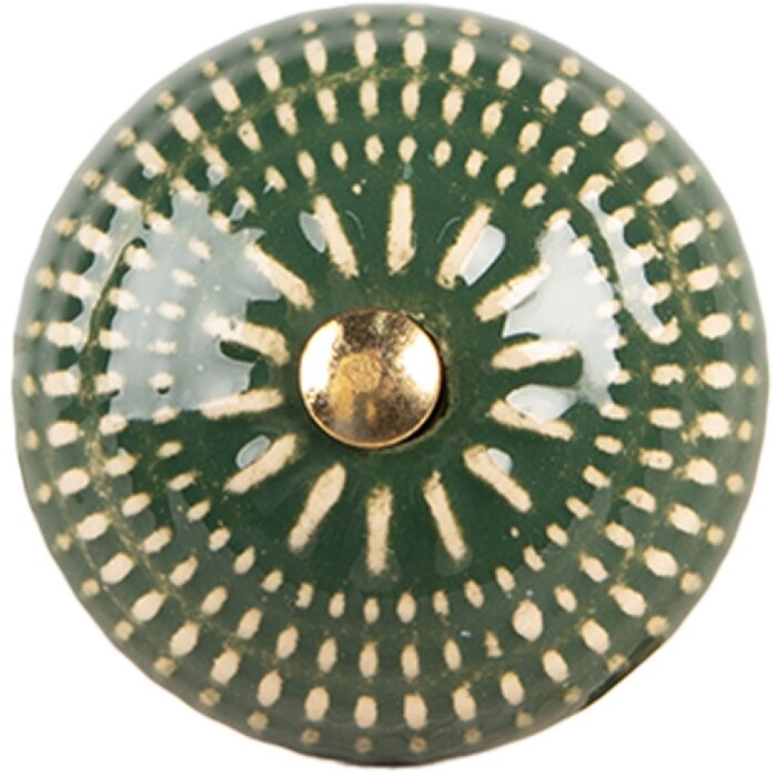 Clayre & Eef 66283 Deurknoop Keramiek Ø 4x3 cm