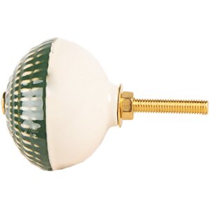Clayre & Eef 66283 Deurknoop Keramiek Ø 4x3 cm