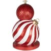 Clayre & Eef 5MG0096 Kerstboomstandaard Rood en Wit Ø 55x84 cm