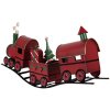 Clayre & Eef 5Y1294 Decoratie Trein 63x13x31 cm Rood