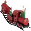 Clayre & Eef 5Y1294 Decoratie Trein 63x13x31 cm Rood