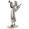 Clayre & Eef 5Y1300 Decoratie Engel 30x15x50 cm Zilverkleur