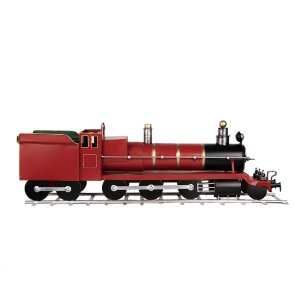 Clayre & Eef 5Y1304 Decoratie Trein 86x18x27 cm Rood