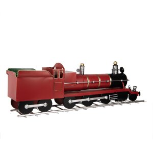 Clayre & Eef 5Y1304 Decoratie Trein 86x18x27 cm Rood