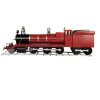 Clayre & Eef 5Y1304 Decoratie Trein 86x18x27 cm Rood