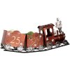 Clayre & Eef 5Y1308 Decoratie Trein 79x15x37 cm Rood