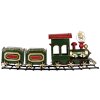 Clayre & Eef 5Y1309 Decoratie Trein 77x15x31 cm Groen
