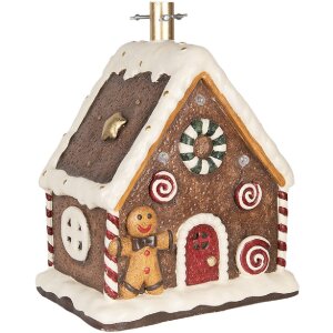 Clayre & Eef 6MG0143 Kerstboomstandaard 37x26x47 cm Bruin en Wit